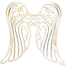 Skrzydełka skrzydła anielskie drewniane anioł duże