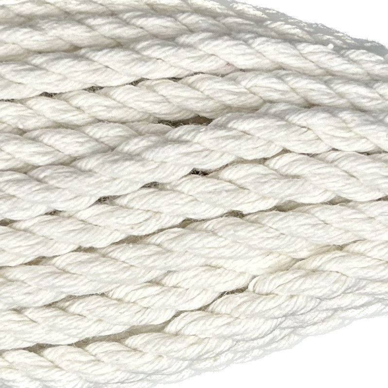 Lina bawełniana kręcona żeglarska sznur 6mm 10m