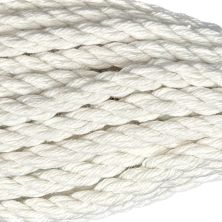 Lina bawełniana kręcona żeglarska sznur 6mm 25m
