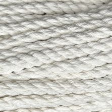 Lina bawełniana kręcona żeglarska sznur 6mm 50m
