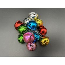 Dzwoneczki ozdobne metalowe mix kolorowe dekoracja